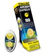 MINT LEMON Aromakapseln Tobaliq Packung mit 100 Kapseln für Zigaretten, Zigarill